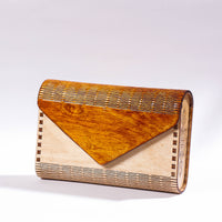 wooden clutch 