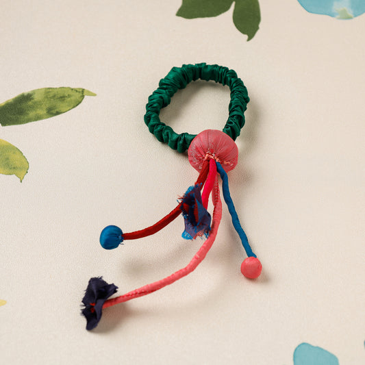 Handmade Poppy Rubber Band by Jugaad