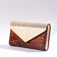 wooden clutch 