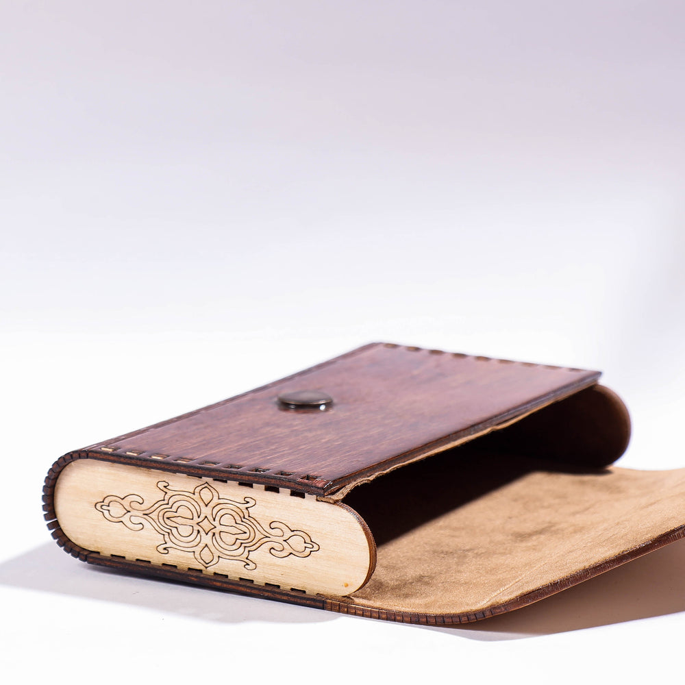 wooden clutch 