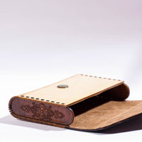 wooden clutch