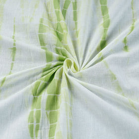 Green - Shibori Tie-Dye Pure Cotton Fabric