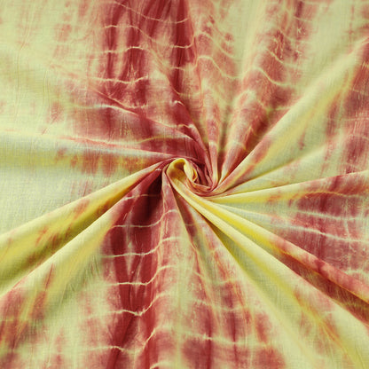 Yellow - Shibori Tie-Dye Pure Cotton Fabric