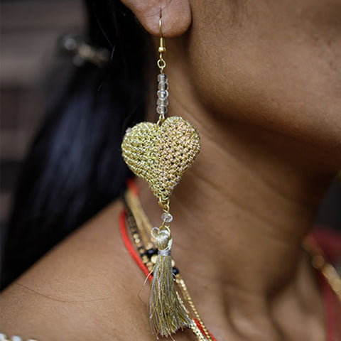 crochet earrings