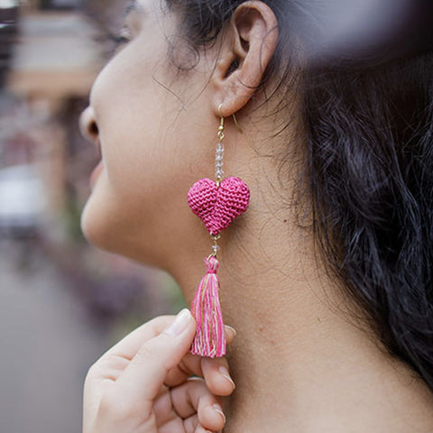 crochet earrings