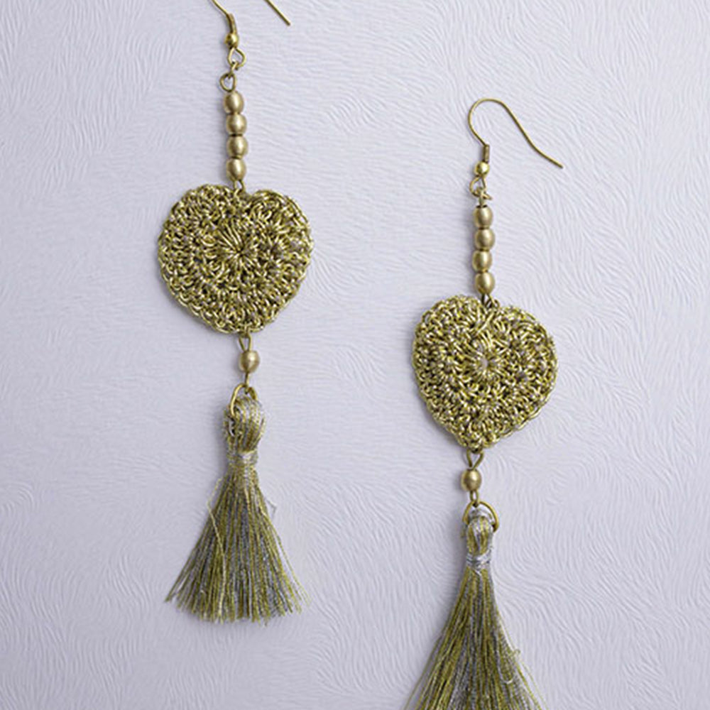 crochet earrings