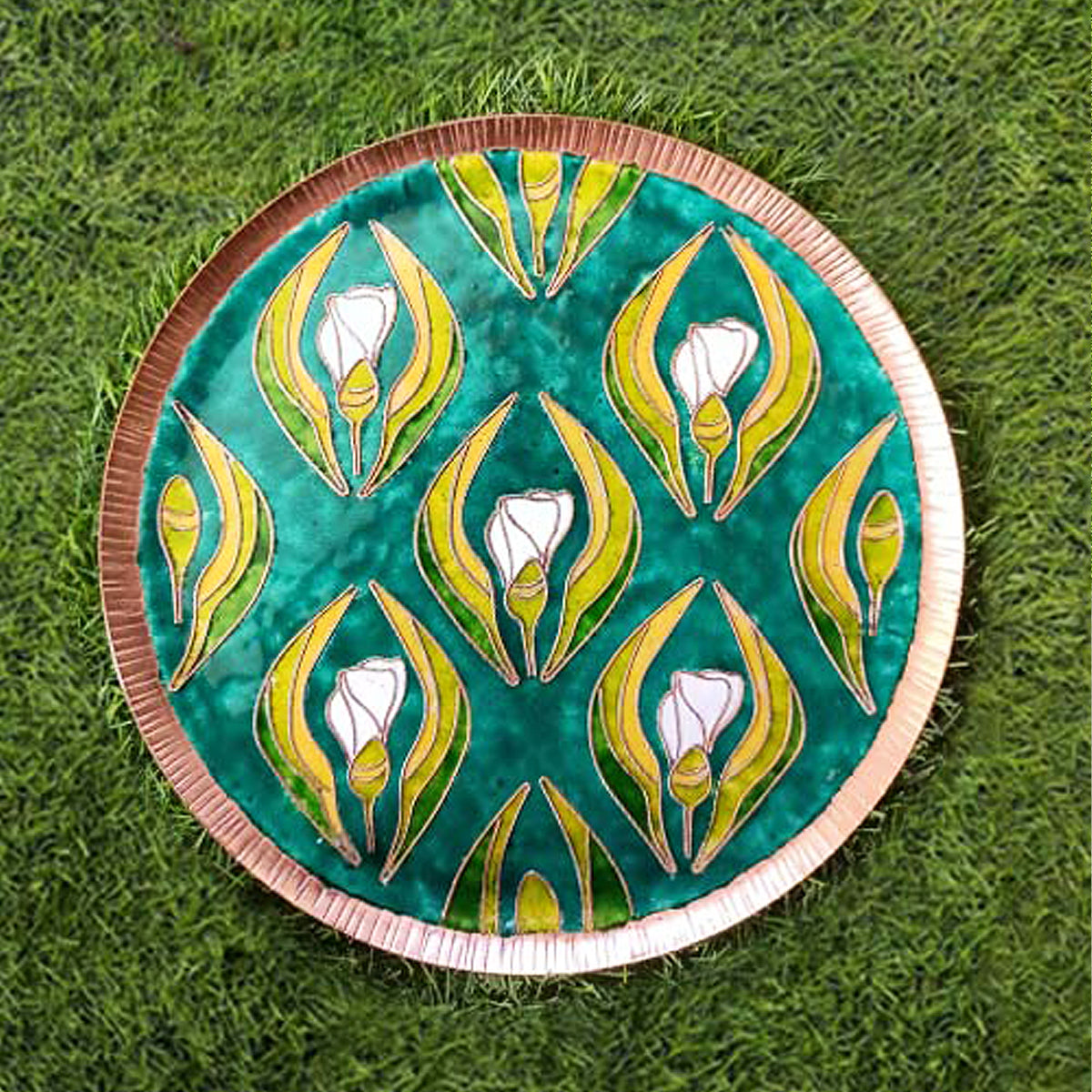 enamel wall plate