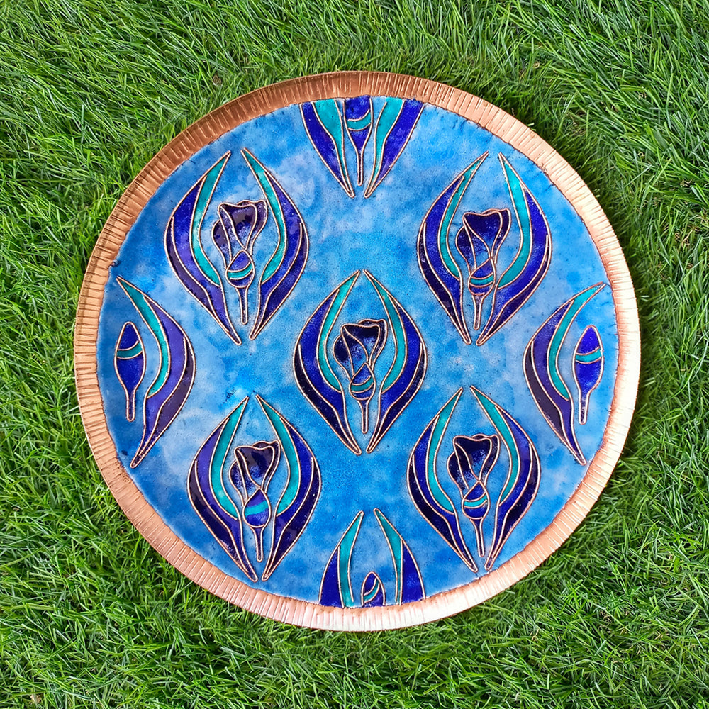 enamel wall plate