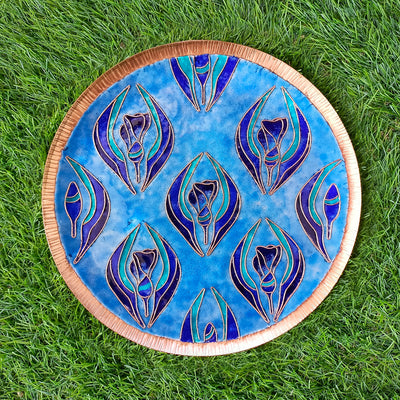 enamel wall plate