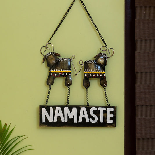 namaste wall hanging