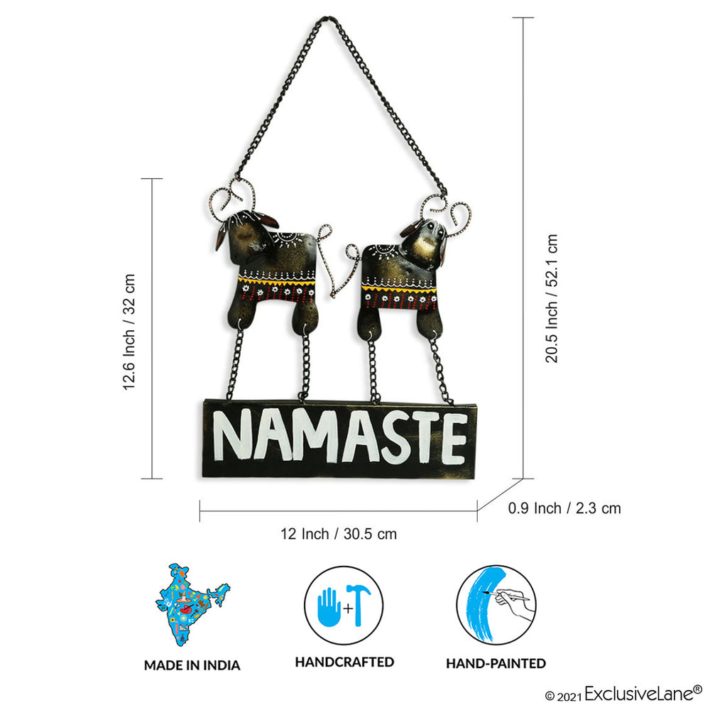 namaste wall hanging