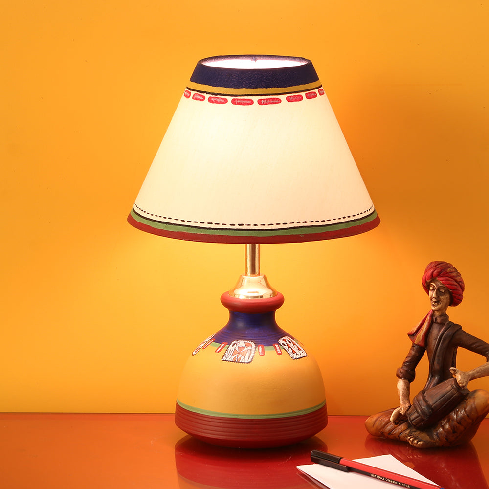 Terracotta Table Lamp