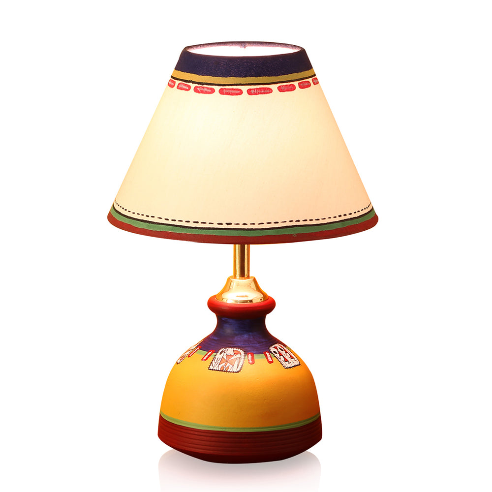 Terracotta Table Lamp