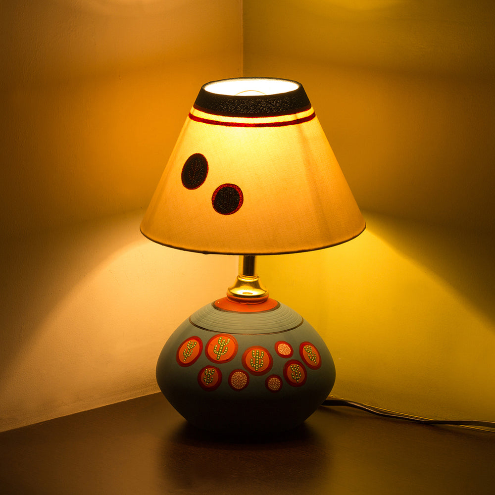 Terracotta Table Lamp