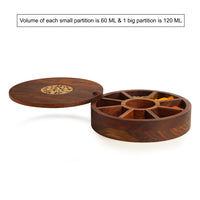 Sheesham Wooden Masala Box