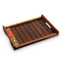 wooden tray set 