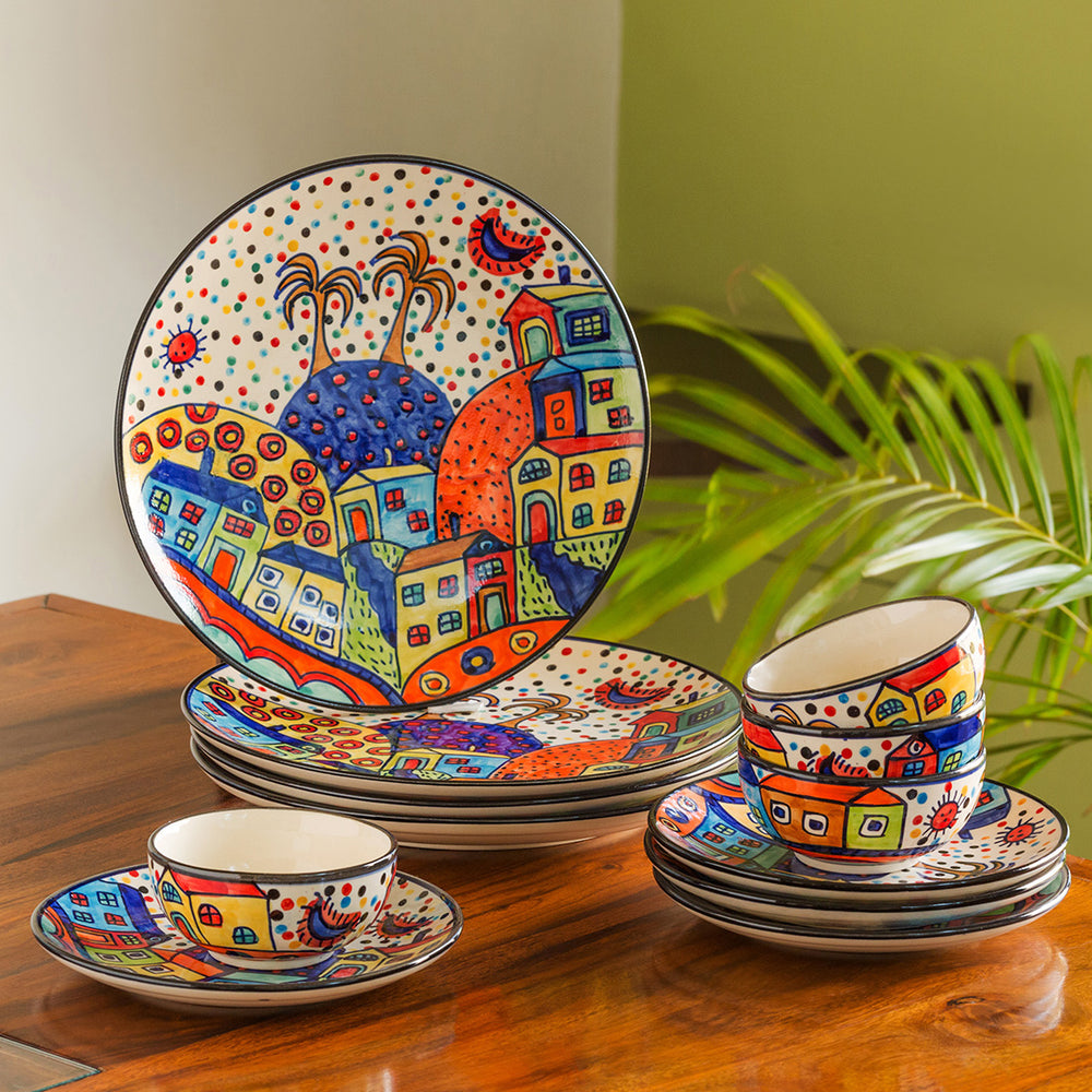 Handpainted Dinner set