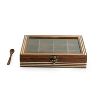 Sheesham Wooden Masala Box