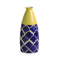 'The Big-Neck' Handpainted Ceramic Vase (10 Inch)