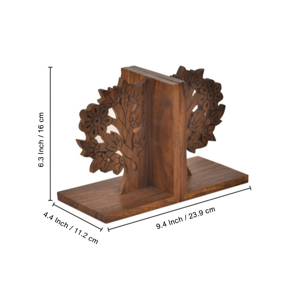 Sheesham Wood Bookend