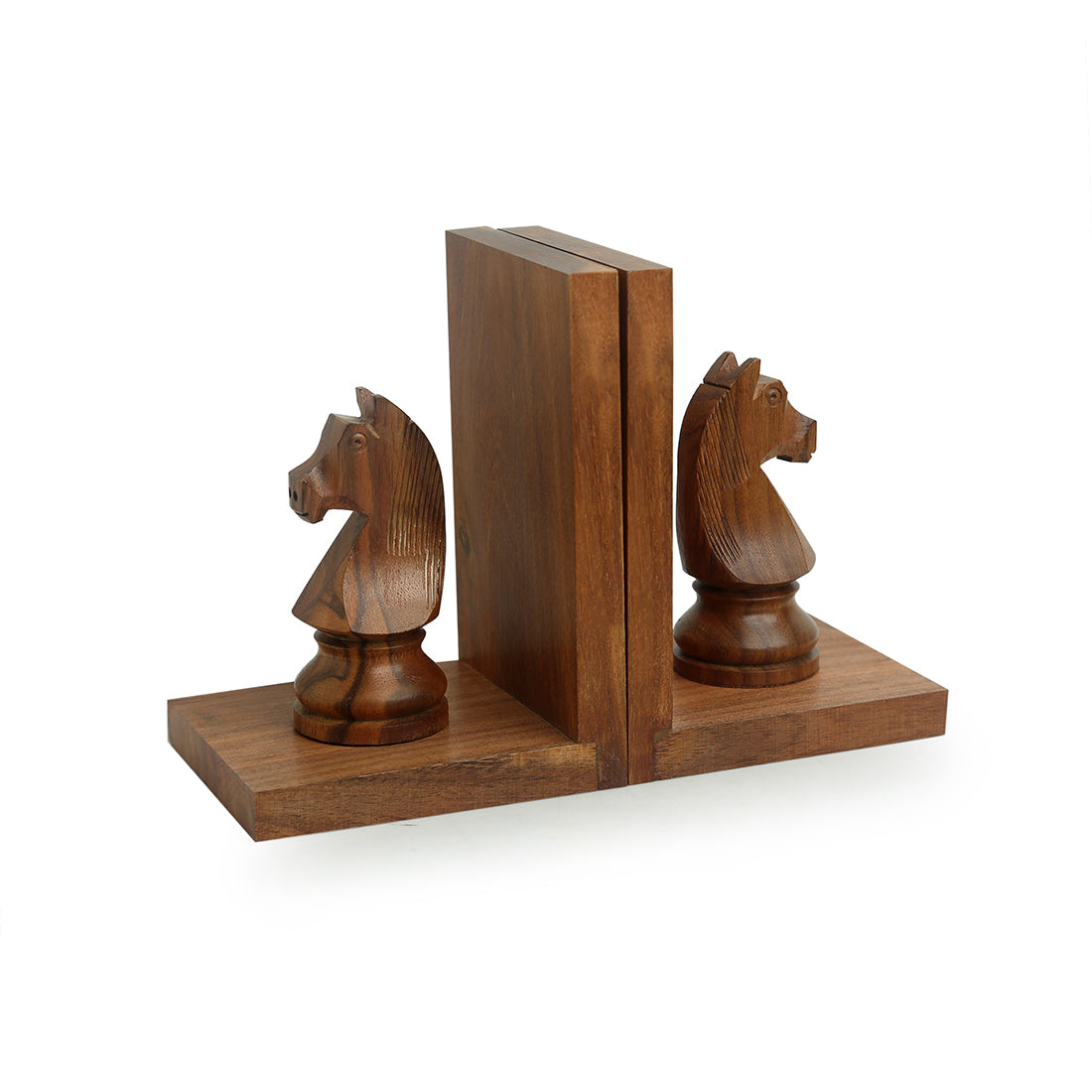 wooden bookend