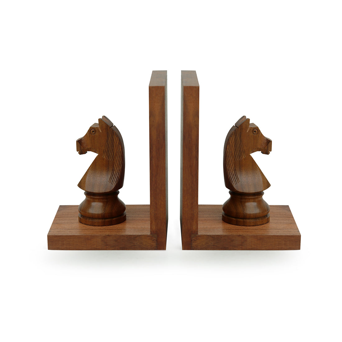 wooden bookend