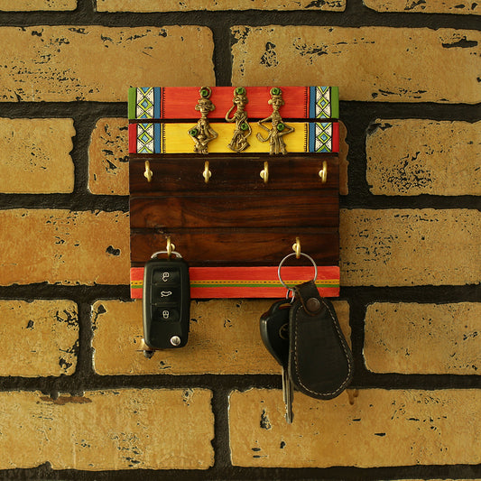 wooden key holder