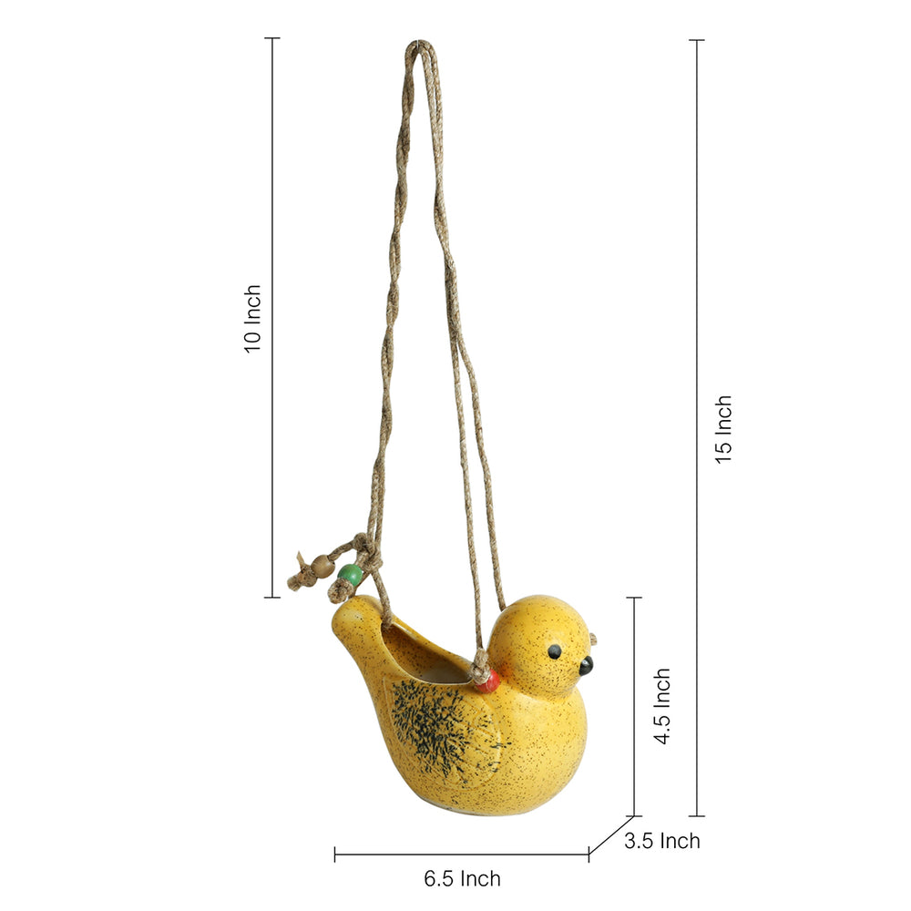 Decorative Garden & Balcony Ceramic Hanging Planter