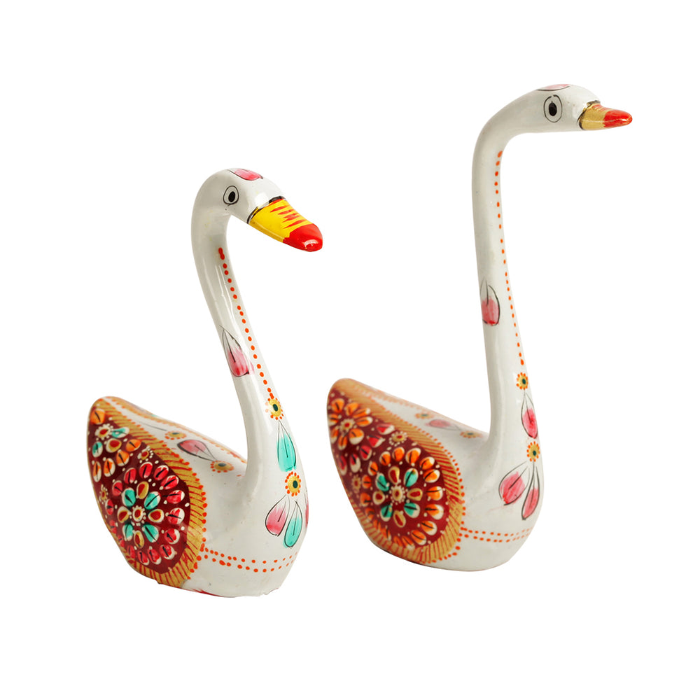 enamelled swan set