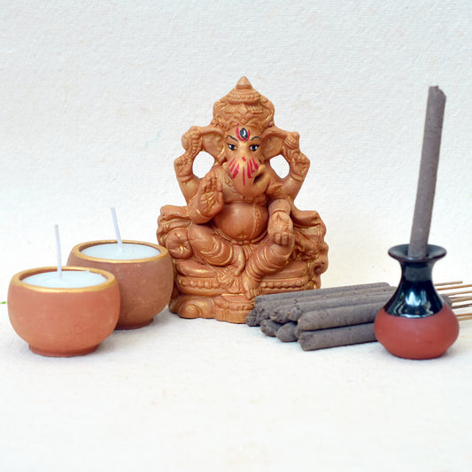 Little Ganesh Puja Kit : Combo Gift Pack