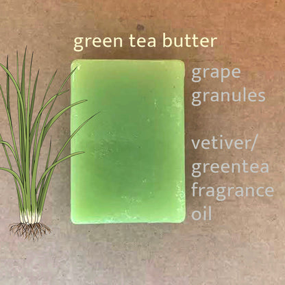 Green Tea & Vetiver - Handmade Boho Artisanal Soap