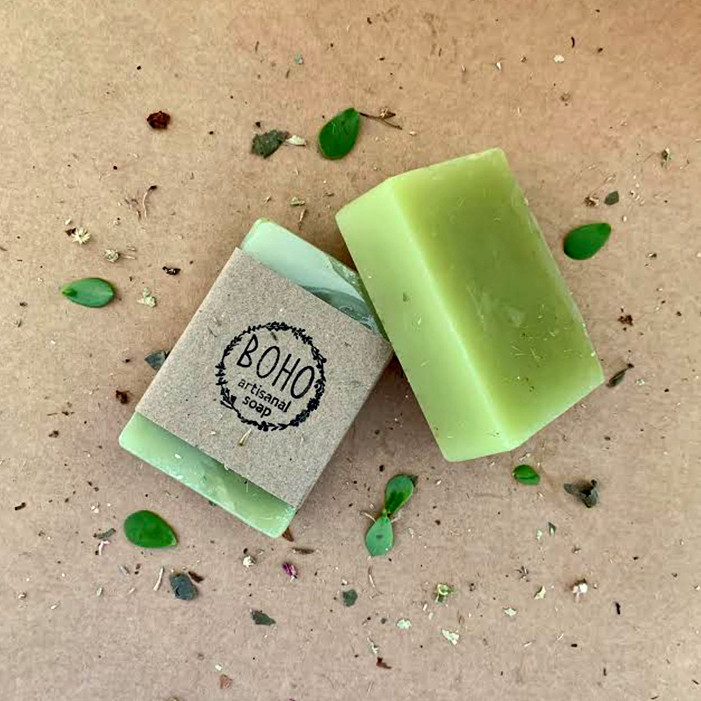 Green Tea & Vetiver - Handmade Boho Artisanal Soap