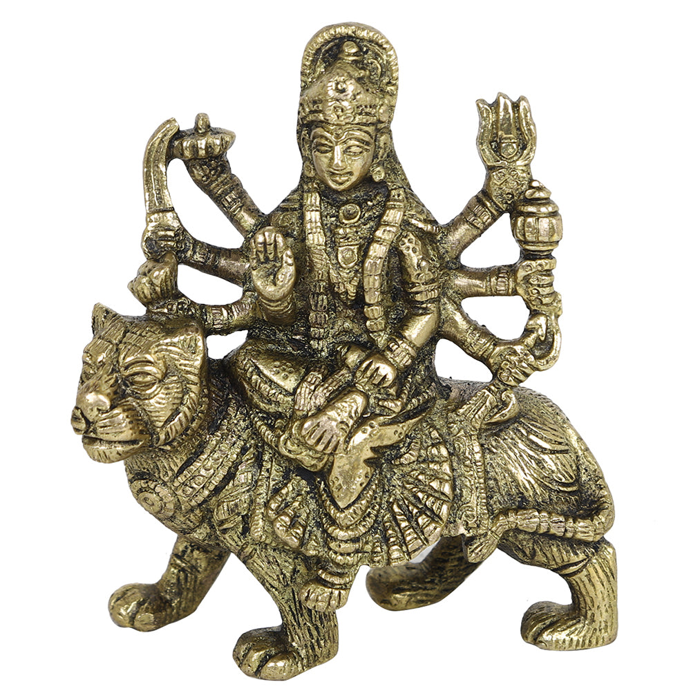 Brass Durga 