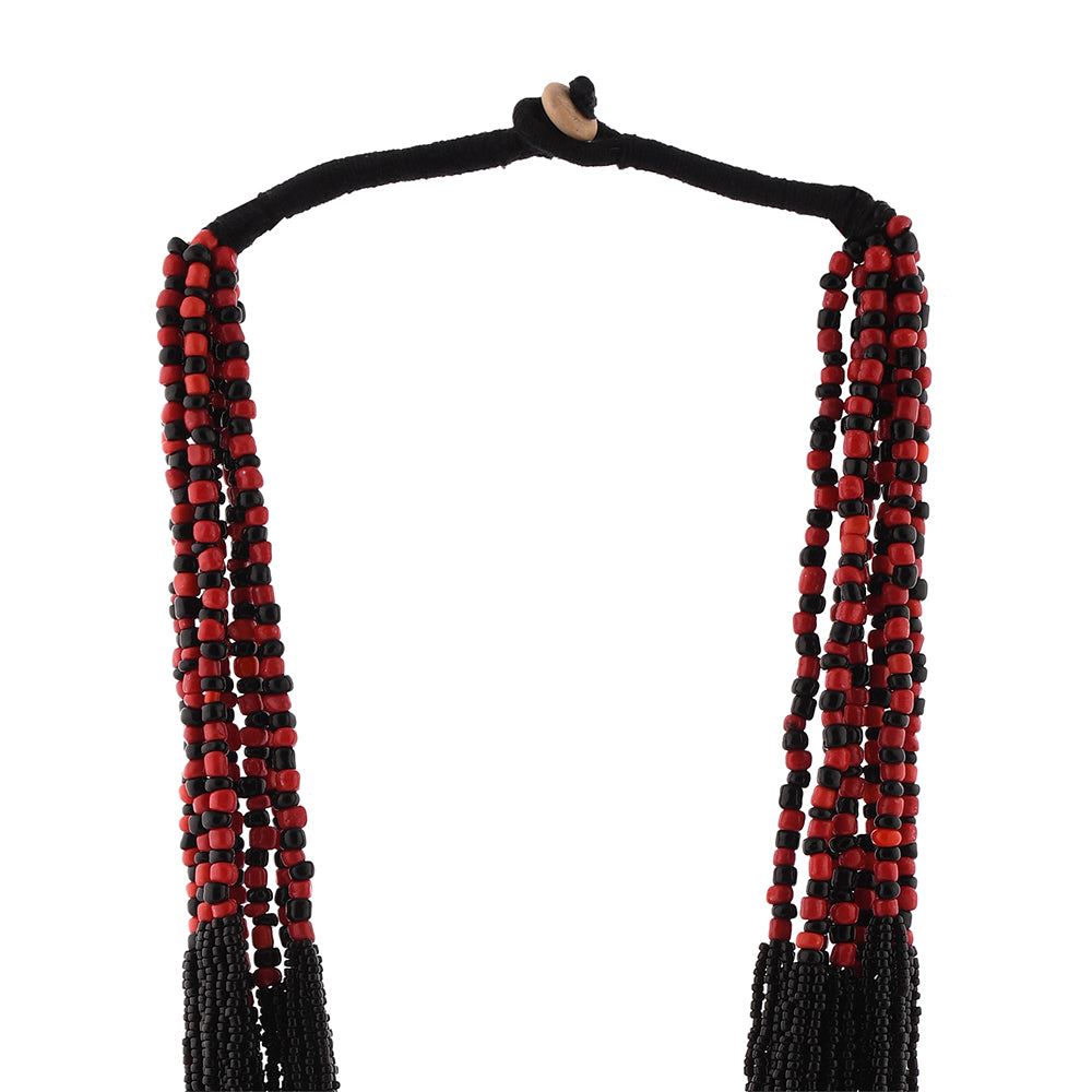 tibetan beadwork necklace