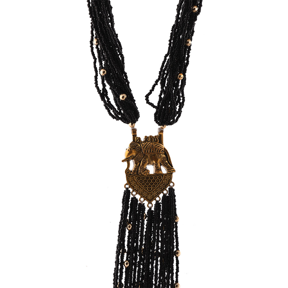 tibetan beadwork necklace