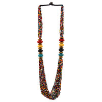 tibetan beadwork necklace