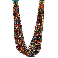 tibetan beadwork necklace