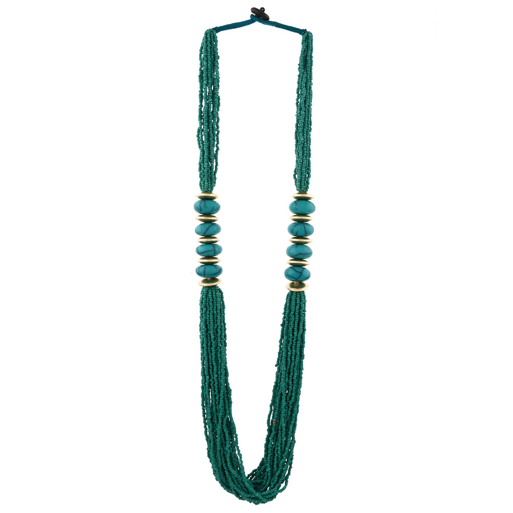  tibetan beadwork necklace