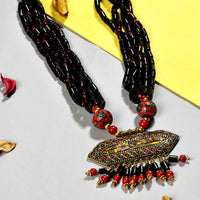 tibetan beadwork necklace