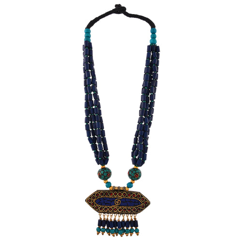  tibetan beadwork necklace