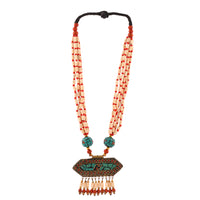 tibetan beadwork necklace