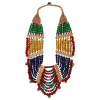 tibetan beadwork necklace