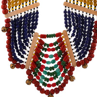 tibetan beadwork necklace