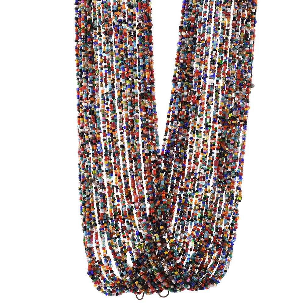 tibetan beadwork necklace