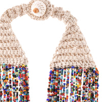 tibetan beadwork necklace