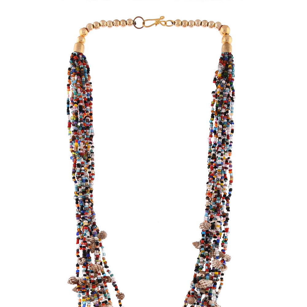 tibetan beadwork necklace