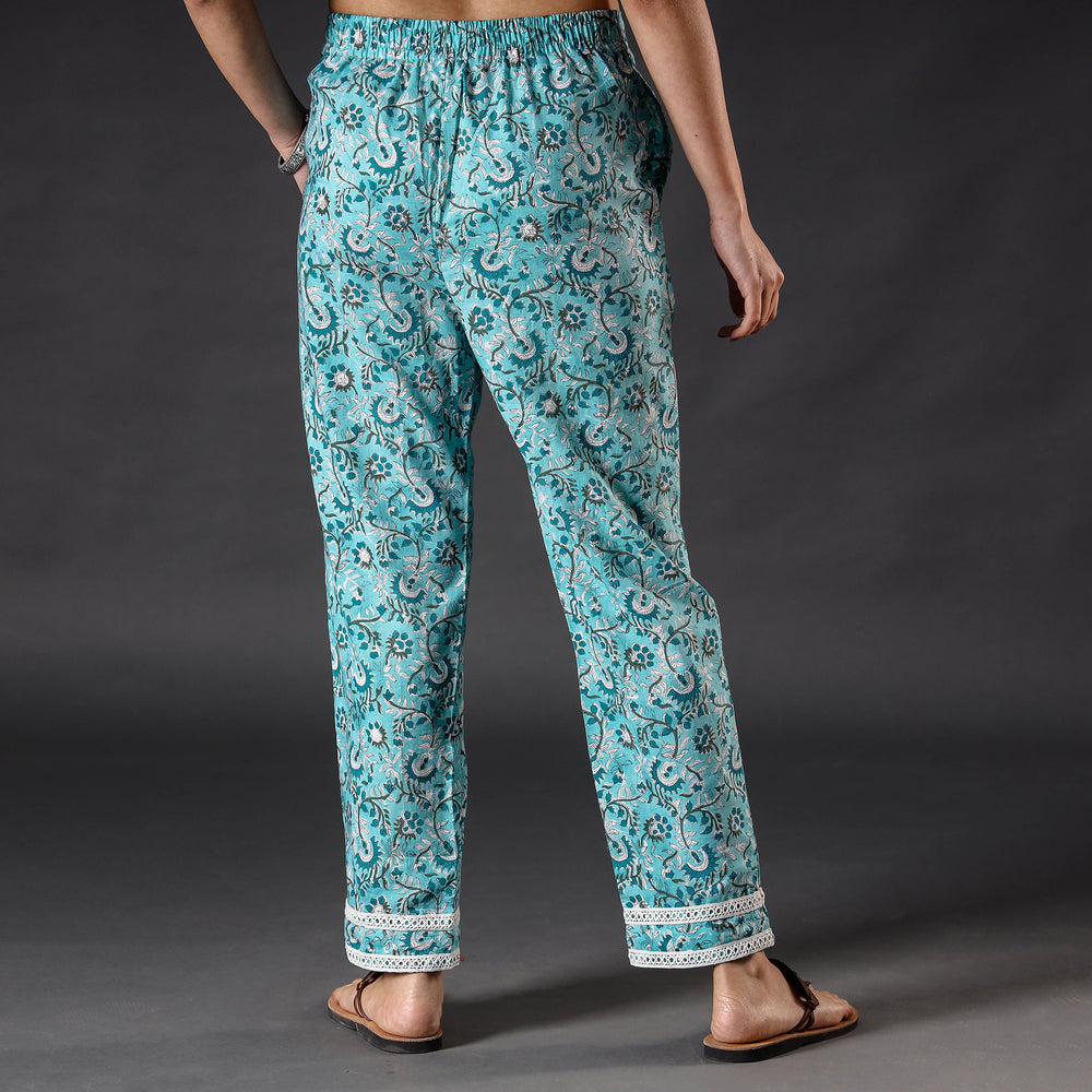 Sanganeri Block Printing Cotton Pant
 
