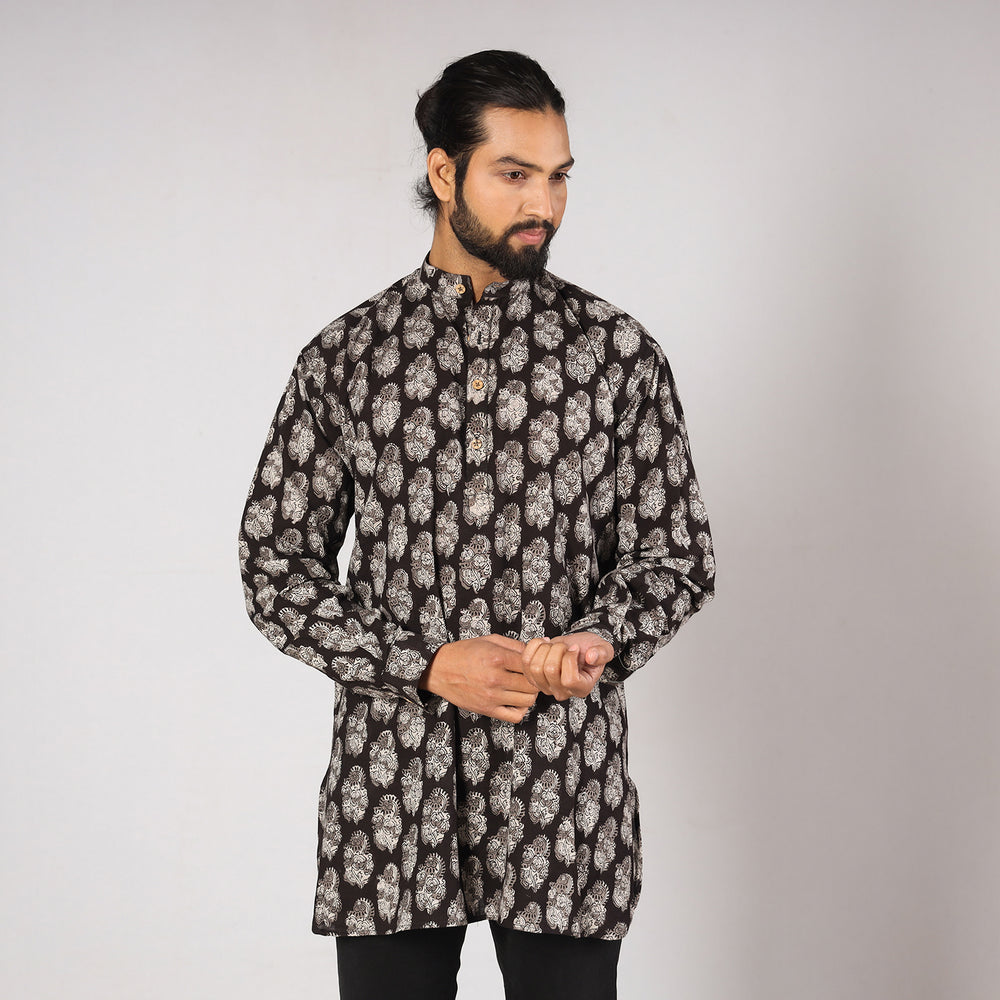 Block Printed Men Kurta
