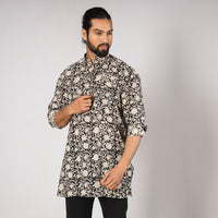 Block Printed Men Kurta
