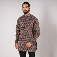 Block Printed Men Kurta
